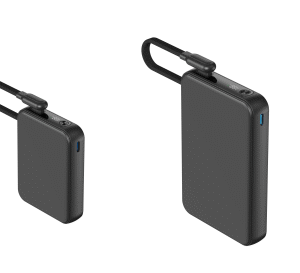 5000 10000mah power bank with cable